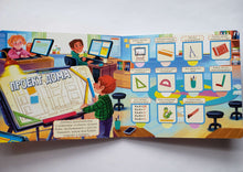 Загрузить изображение в средство просмотра галереи, Книжка-картонка с окошками. На стройке