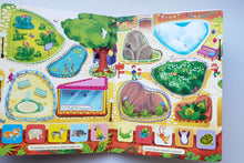 Загрузить изображение в средство просмотра галереи, Книжка-картонка с окошками. Счёт. Цвета. Формы