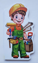 Загрузить изображение в средство просмотра галереи, Книжка-картонка. Поиграем в строителей. И.Солнышко