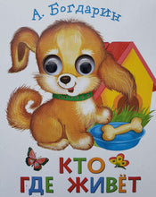 Загрузить изображение в средство просмотра галереи, Кто где живет. Книжка с глазками