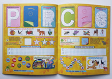 Загрузить изображение в средство просмотра галереи, Азбука в наклейках. Буквы, звуки, слоги, слова. Занимательные задания и игры