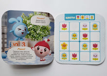 Загрузить изображение в средство просмотра галереи, Малышарики. Логика с наклейками "Судоку"