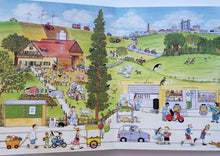 Загрузить изображение в средство просмотра галереи, Книжки-картонки. Городок круглый год (виммельбух). 4 книги в коробке. Р.Бернер