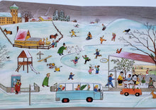 Загрузить изображение в средство просмотра галереи, Книжка-картонка. Зимняя книга (виммельбух). Р.Бернер