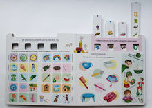 Загрузить изображение в средство просмотра галереи, Книжка-картонка. Развиваем креативное мышление. Обучающий игровой тренажер