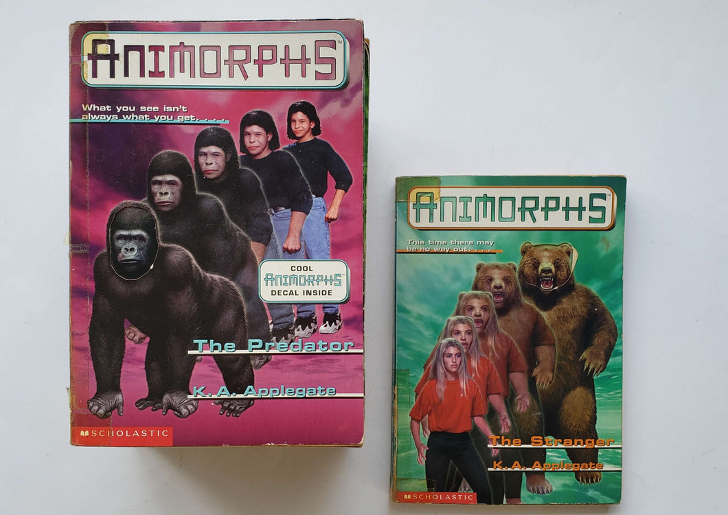 Animorphs. 9 books (USED book)