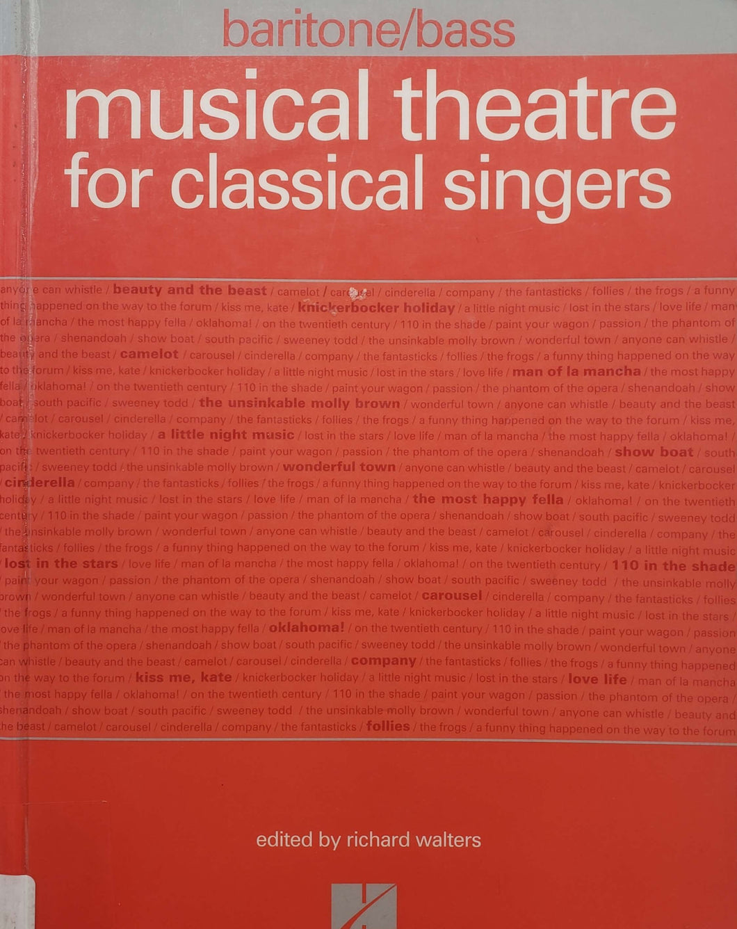 Musical theatre for classical singers (USED book)