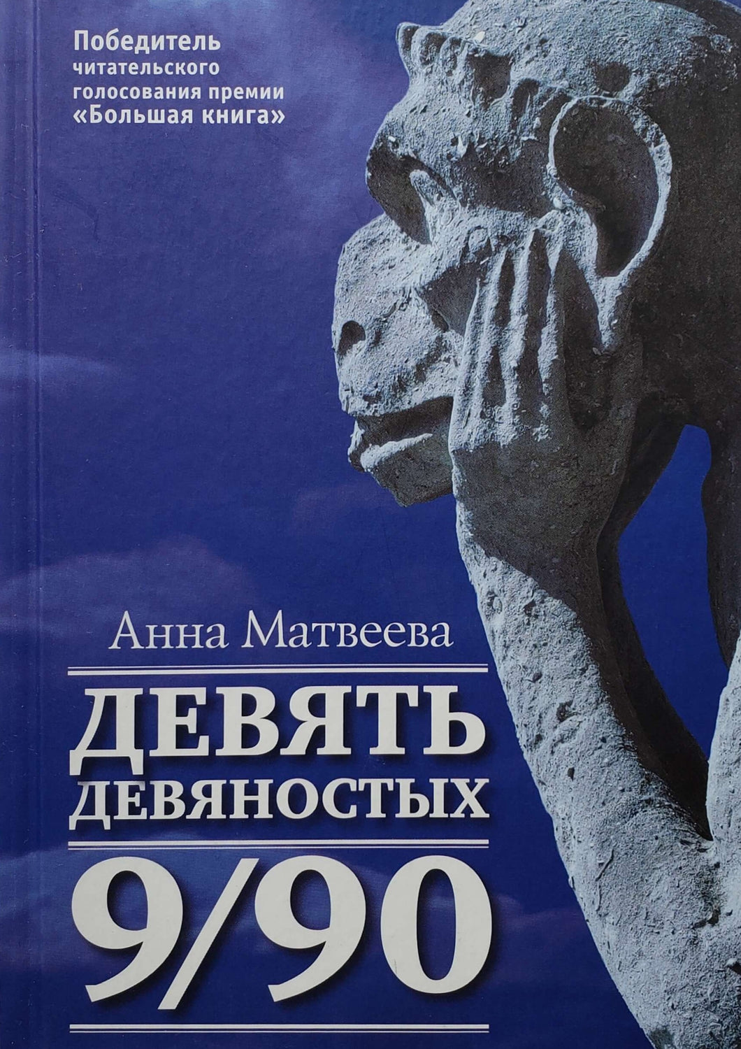 Девять девяностых. А.Матвеева (ПОДЕРЖАННАЯ книга)