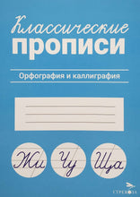 Загрузить изображение в средство просмотра галереи, Классические прописи. Орфография и каллиграфия
