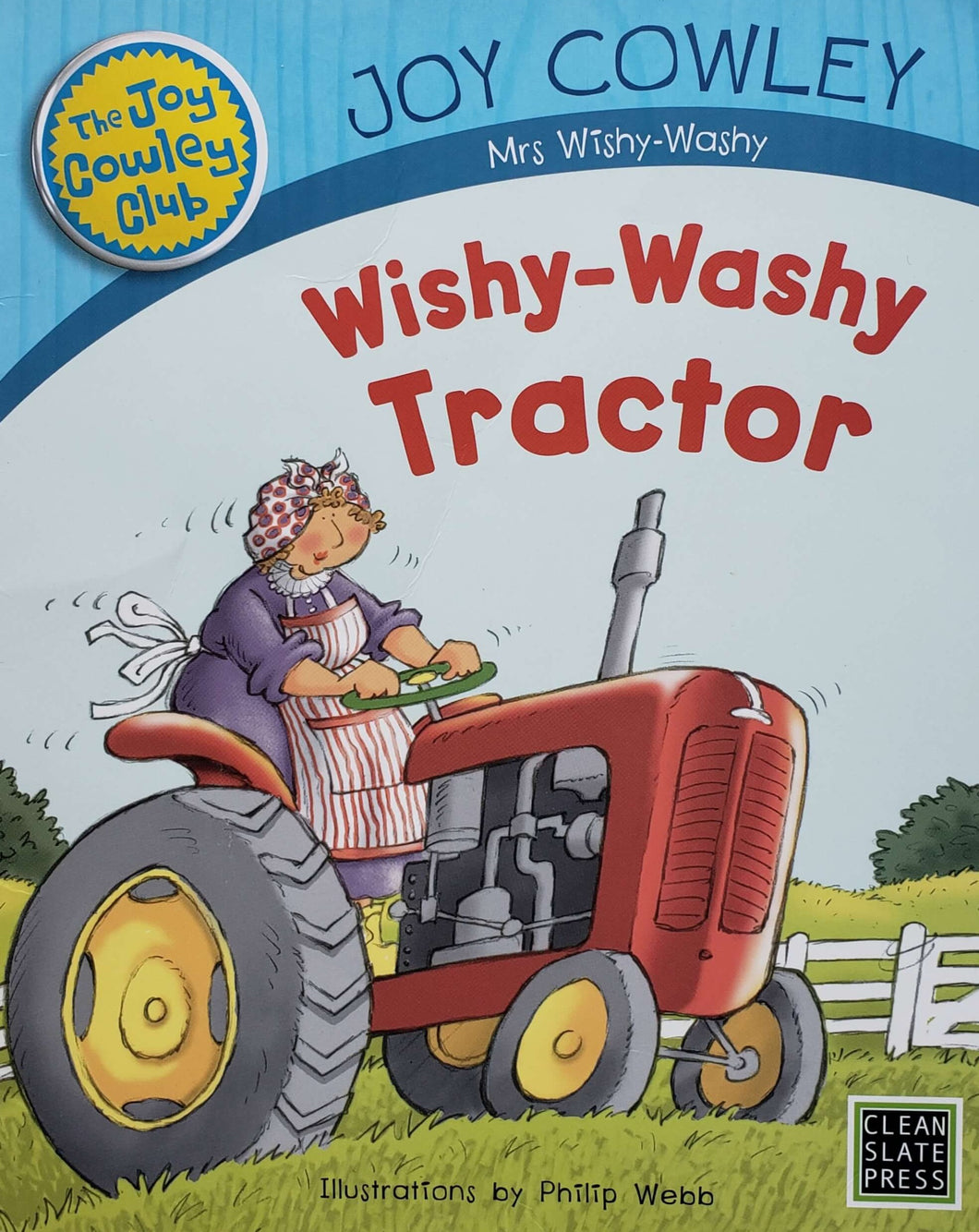 Wishy-washy tractor (USED book)