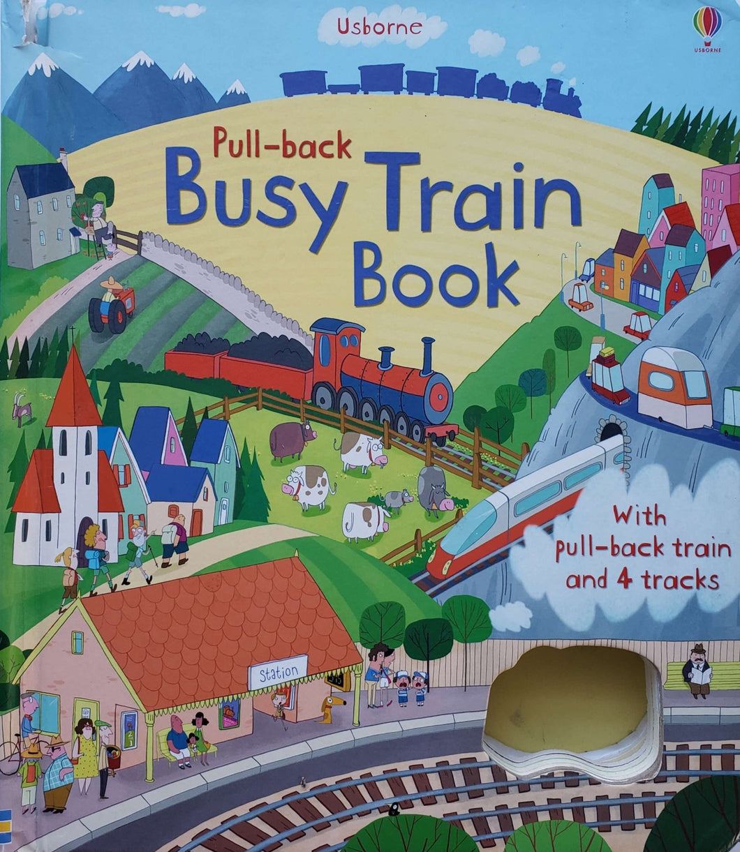 Busy train book (USED book)