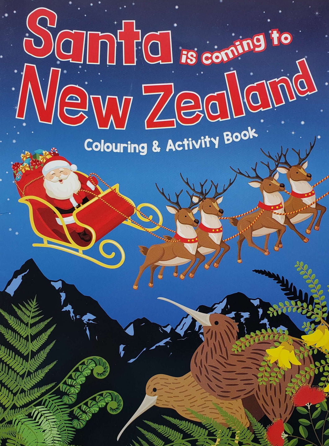 Santa is coming to New Zealand (ПОДЕРЖАННАЯ книга)