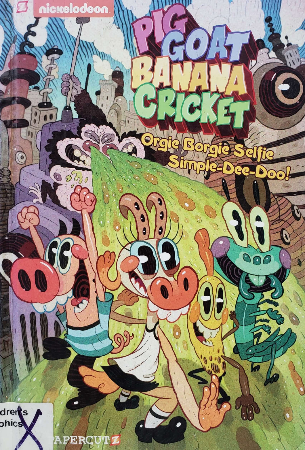 Pig goat banana cricket (ПОДЕРЖАННАЯ книга)