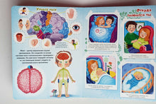 Загрузить изображение в средство просмотра галереи, Книжка-картонка с окошками. Моя первая анатомия. О.Иванова
