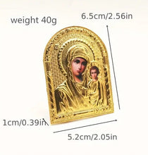 Загрузить изображение в средство просмотра галереи, Икона &quot;Дева Мария&quot;. Металлическая
