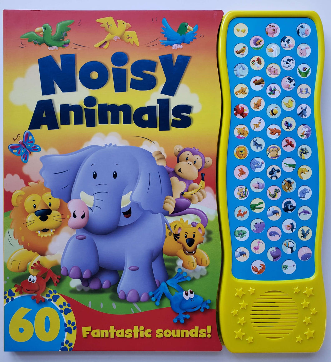 Книжка-картонка. Noisy Animals. 60 Fantastic sounds!