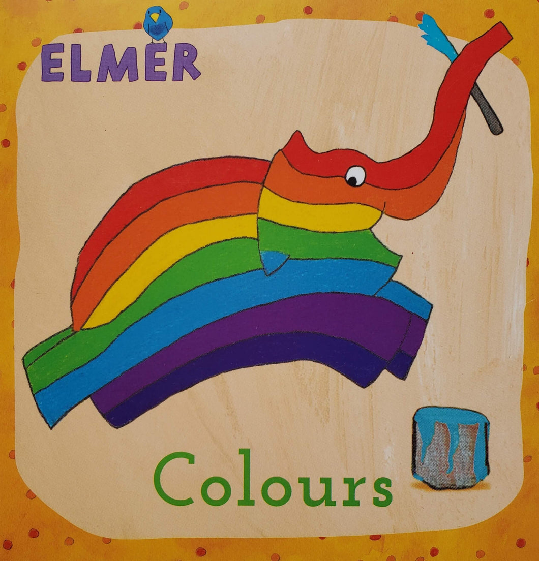 Книжка-картонка. ELMER. Colours