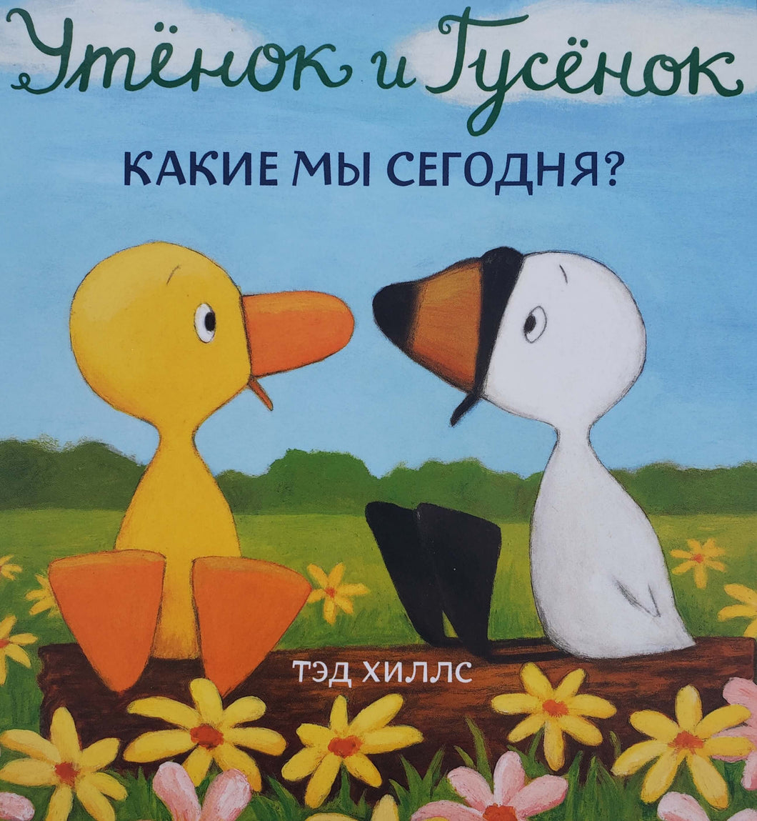 Книжка-картонка. Утёнок и Гусёнок. Какие мы сегодня? Т.Хиллс