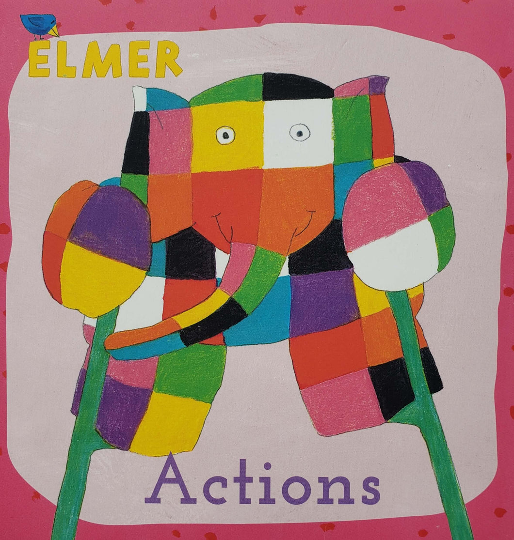 Книжка-картонка. ELMER. Actions